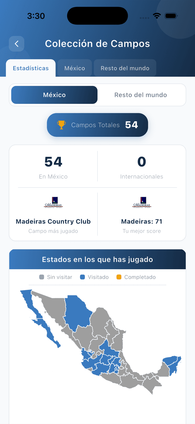 Tu temporada, mapeada estado por estado.